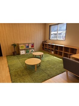 お子様同伴OKのサロン