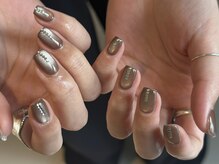 フロウネイル(Flow nail)/simple art