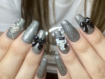 ウサギネイル 新大久保店(usagi nail)/リボンネイル