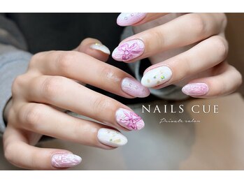 ネイルズキュー(NAILS CUE)/トレンドニュアンスフルデザイン