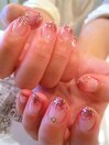 ラメグラデＮＡＩＬ¥4000