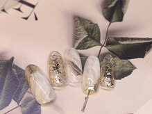 モンスリール 麻布十番(Mon Sourire)/ホワイト×ゴールドニュアンス