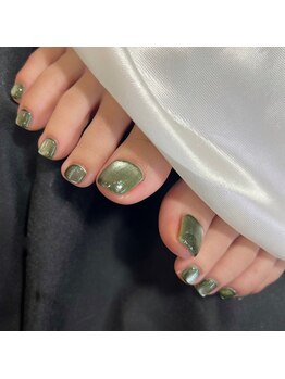 ネイルサロン アロング(ALONG)/フット/マグネットネイル