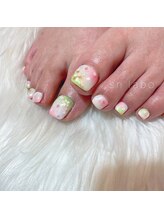 スマイル ネイル ラボラトリー(Smile nail laboratory)/桜フットネイル
