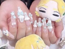 プティネイル 池袋(Puty Nail)/中村海人くん×ポルン推しネイル