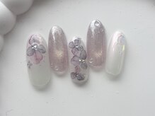 リアン(LIAn.)/紫陽花ネイル/8000円