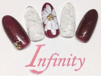 インフィニティ なんば店(Infinity)/【フラワー×ラメ】1100円