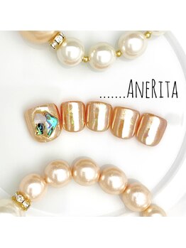 ネイルサロン アンリタ(nail salon AneRita)/ファイヤーオパール☆ミラーnail