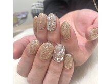 エムスラッシュ 横浜元町店(M.SLASH)/パラジェル　埋め尽くしネイル