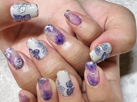 ＊紫陽花ネイル＊