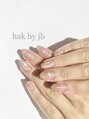 ハク ネイル バイジェービー 稲毛(hak nail byjb)&nbsp;落ち着いたキレイめデザインが大好きです！