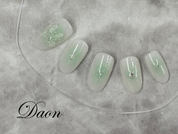 ダオン(DAON)の写真/わかりやすい定額制メニューで料金を気にせずにネイルが楽しめる♪＋550円でパラジェルへの変更も可能★