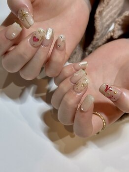 christmas nail* ¥9350