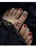 新作～[foot]ネイル¥7500