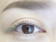 ミニョンアイラッシュデザインサロン 金剛店/＋カラー　【グリーン】