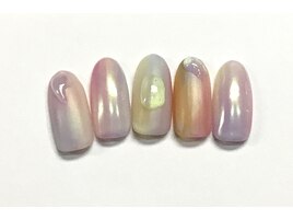 オーロラミラーネイル