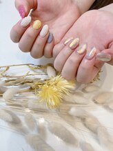 ネイルサロン ドレリッチ 大宮店(drerich)/うるうるきらきらドロップ