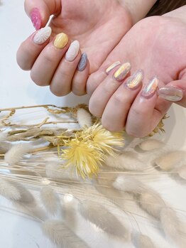 ネイルサロン ドレリッチ 大宮店(drerich)/うるうるきらきらドロップ