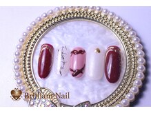 ブリリアント/バレンタインネイル♪