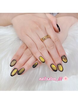 ネイルサロン 優/大人気マグネットネイル★