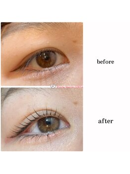 ビビデバビデ(Vivide Vavide)/ラッシュリフトで上向きカール