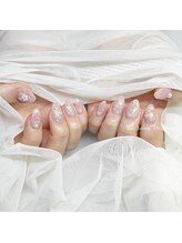 アン ジョーヌドラゴ/【自爪ネイル】キラキラネイル