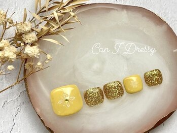 フット イエロー ゴールド