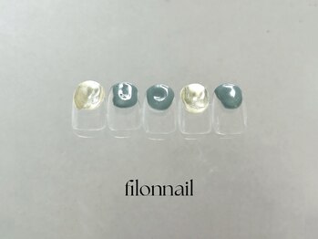 フィロンネイル たまプラーザ店(filonnail)/定額クリアニュアンス