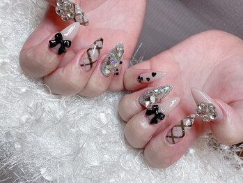 レアネイル 新宿(le'a nail)/持ち込みガーリーデザイン