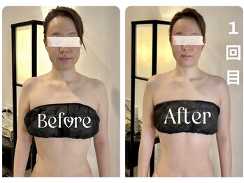 蒼(so)/全身[調律]小顔矯正・1回の結果!