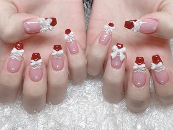 レアネイル 新宿(le'a nail)/リボンネイル