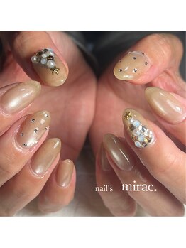 ネイルズミラク(nail's mirac.)/クリスマスネイル