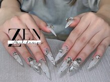 ゼン ネイル デザイン 池袋(ZEN NAIL DESIGN)/* 長 さだしやり放題×つけ放題