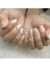 ジュジュル 稲毛本店(jujur)/花アートネイル