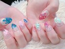 ＃夏ネイル＃アイスネイル