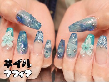 ネイルマフィア 恵比寿(NAIL MAFIA)の写真/【お持ち込みデザインも!!】王道モテネイルから強め海外風まで幅広く対応可能です◎≪平日21時まで営業≫