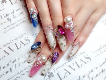 ラヴィアスプラス(LAVIAS+)/【スカルプ】10本アートし放題