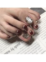 ココロネイル 半田山店(Cocolo nail)/レオパードfoot