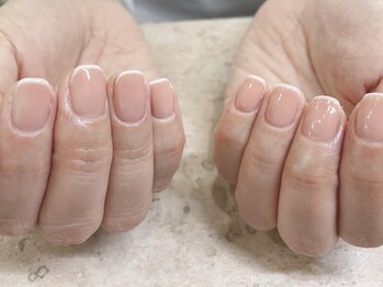 プライズアイリス アイラッシュ 池袋東口店(prize Iris eyelash)/【パラジェル】ナチュラルネイル