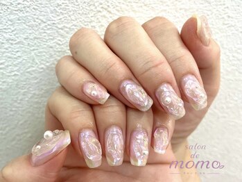 サロン ド モモ(salon de momo)/上嶋担当 持ち込みネイル