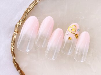 ネイルサロンフォーユー(for u)/ハートネイル￥4980