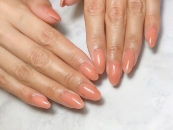 うる艶フィルインネイル