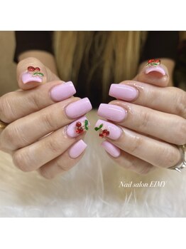 ネイルサロン エイミー 駅前店(EIMY)の写真/【予算内で可愛く♪月替り定額¥4980～】生活スタイルに合わせ貴女だけのオリジナルカラー,デザインをご提案