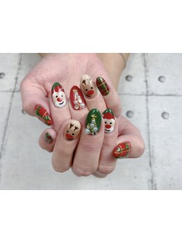 手描きアートが得意なサロン