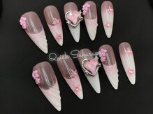 クイックスカルプ 新宿店(Quick Sukarupu)/姫ギャルネイル 清楚盛れネイル