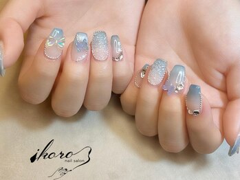 イコロ(ikoro)の写真/【爪を削らないフィルイン導入サロン】上品な指先に♪完全個室の貸切空間で、周りを気にせずリラックス◎