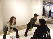 【MOXIE GYM】名古屋/栄生/パーソナルトレーニングジム/ダイエットの雰囲気(パーソナルトレーニングはペアでのご来店もOK♪お友達と一緒に☆)