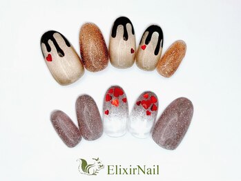 エリクサーネイル 心斎橋(Elixir Nail)/定額aシンプル/クーポン使用