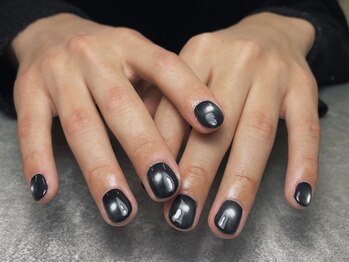 オムネイル 渋谷(HOMME NAIL)/マグネットネイル ¥6.600