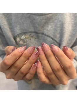 ラメグラデーション